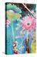 Photomontage of Gerbera in Vase with Ornate Hand Subscriptions-Alaya Gadeh-Premier Image Canvas