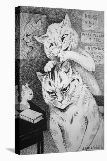 Phrenology, C.1911-Louis Wain-Premier Image Canvas