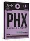 PHX Phoenix Luggage Tag 1-NaxArt-Stretched Canvas