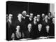 Physicists at the Seventh Solvay Physics Conference, Brussels, Belgium, October 1933-null-Stretched Canvas