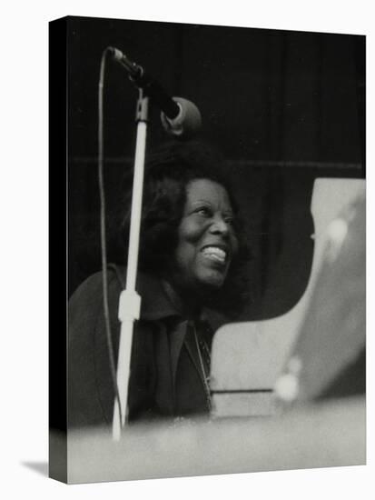 Pianist Mary Lou Williams at the Newport Jazz Festival, Ayresome Park, Middlesbrough, July 1978-Denis Williams-Premier Image Canvas