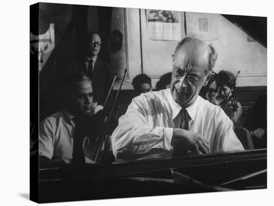 Pianist Rudolf Serkin-Gjon Mili-Premier Image Canvas