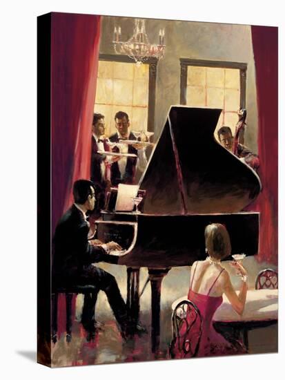 Piano Jazz-Brent Heighton-Stretched Canvas