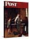 "Piano Tuner" Saturday Evening Post Cover, January 11,1947-Norman Rockwell-Premier Image Canvas