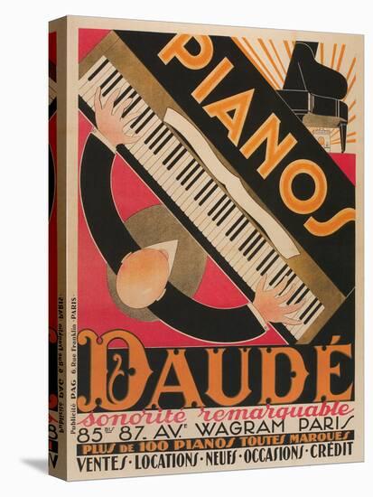 Pianos Daude Poster-null-Premier Image Canvas