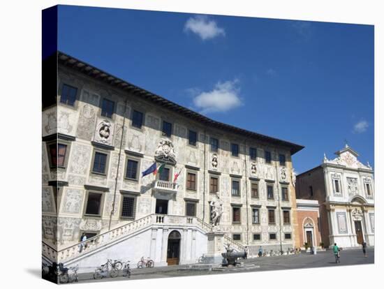Piazza Dei Cavalieri, Scuola Normale University, Pisa, Tuscany, Italy, Europe-Tondini Nico-Premier Image Canvas
