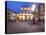 Piazza della Loggia at Dusk, Brescia, Lombardy, Italy, Europe-Vincenzo Lombardo-Premier Image Canvas