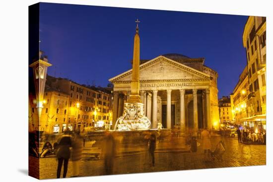 Piazza Della Rotonda and the Pantheon, Rome, Lazio, Italy, Europe-Julian Elliott-Premier Image Canvas