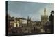Piazza Della Signoria, Florence. (1740/45)-Bernardo Bellotto-Premier Image Canvas