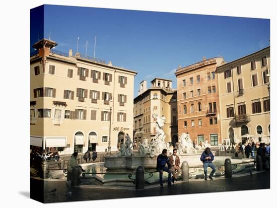 Piazza Navona, Rome, Lazio, Italy-Sergio Pitamitz-Premier Image Canvas
