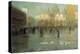 Piazza San Marco after the Rain, Venice, 1914-Pietro Fragiacomo-Premier Image Canvas