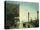 Piazza San Marco at Night-Friedrich Nerly Nehrlich-Premier Image Canvas