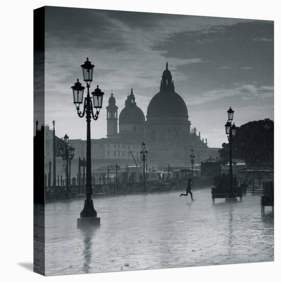 Piazza San Marco Looking across to Santa Maria Della Salute, Venice, Italy-Jon Arnold-Premier Image Canvas