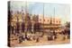 Piazza San Marco-Canaletto-Stretched Canvas