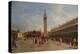 Piazza San Marco-Francesco Guardi-Stretched Canvas