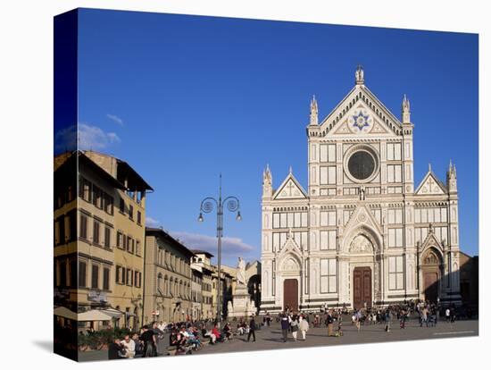 Piazza Santa Croce, Florence, Tuscany, Italy-Hans Peter Merten-Premier Image Canvas