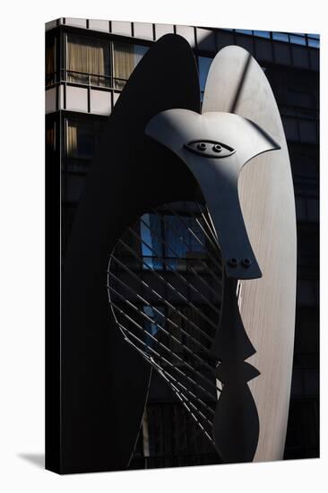 Picasso Sculpture Chicago Morning-Steve Gadomski-Premier Image Canvas