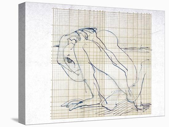 Picasso sketches 127, 1988 (drawing)-Ralph Steadman-Premier Image Canvas