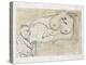 Picasso sketches 141, 1988 (drawing)-Ralph Steadman-Premier Image Canvas