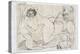 Picasso sketches 148, 1988 (drawing)-Ralph Steadman-Premier Image Canvas