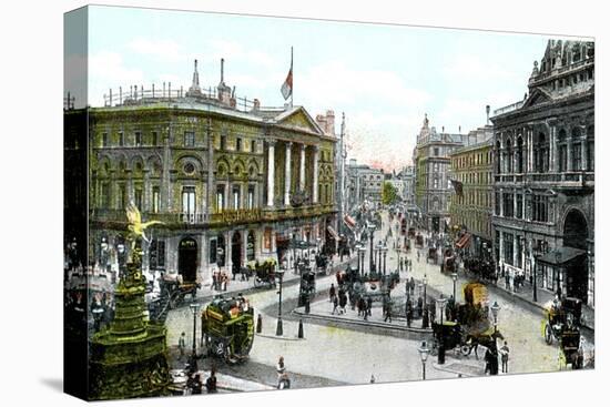 Piccadilly Circus, London, 20th Century-null-Premier Image Canvas