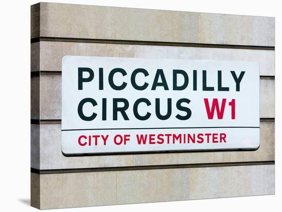 Piccadilly Circus-Joseph Eta-Stretched Canvas
