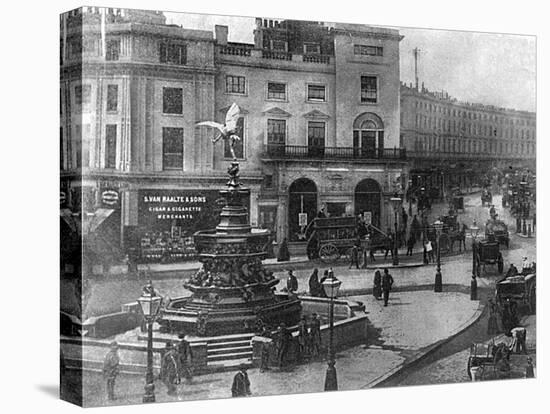 Piccadilly Circus-null-Stretched Canvas