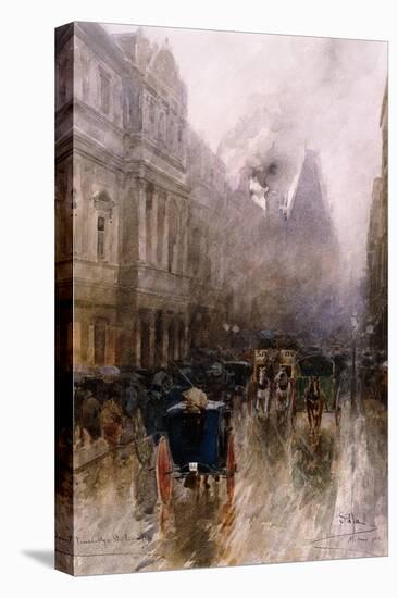 Piccadilly, London-Paolo Sala-Premier Image Canvas
