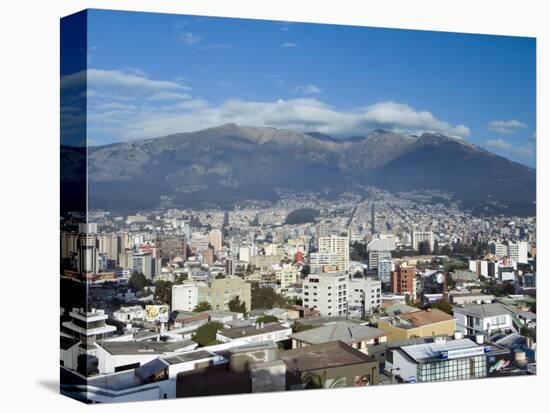 Pichincha Volcano and Quito Skyline, Ecuador-John Coletti-Premier Image Canvas