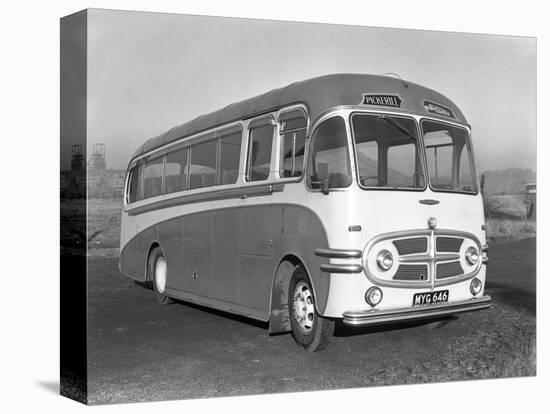 Pickerills Commer Coach, Darfield, Near Barnsley, South Yorkshire, 1957-Michael Walters-Premier Image Canvas