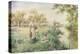 Picking Posies by the River-Alfred Augustus Glendenning-Premier Image Canvas