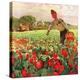 "Picking Tomatoes,"September 1, 1945-John Clymer-Premier Image Canvas