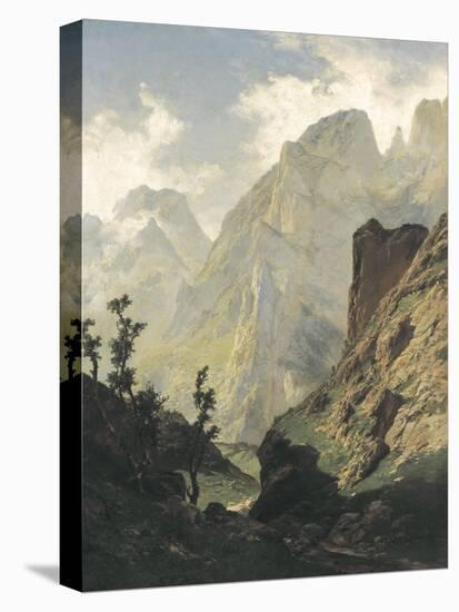 Picos De Europa-Carlos de Haes-Stretched Canvas