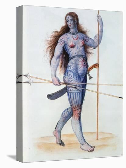 Pictish Woman-John White-Premier Image Canvas