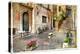 Pictorial Old Streets of Italy,Rome. Artistic Picture in Retro Style-Maugli-l-Premier Image Canvas