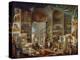 Picture Gallery with Views of Ancient Rome (Roma Antic)-Giovanni Paolo Panini-Premier Image Canvas