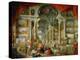 Picture Gallery with Views of Modern Rome (Modern Rom)-Giovanni Paolo Panini-Premier Image Canvas