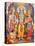 Picture of Hindu Gods Laksman, Rama, Sita and Hanuman, India, Asia-Godong-Premier Image Canvas