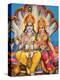 Picture of Hindu Gods Visnu and Lakshmi, India, Asia-Godong-Premier Image Canvas