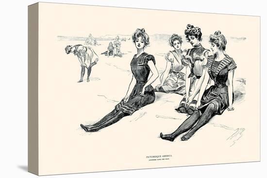 Picturesque America-Charles Dana Gibson-Stretched Canvas