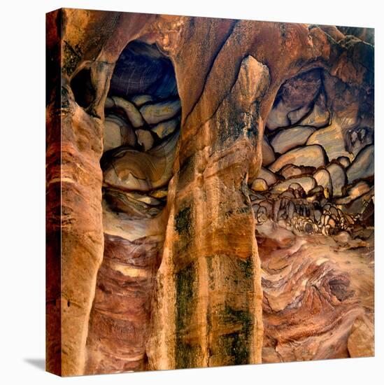 Picturesque Sandstone Rock Formations-Erez Herrnstadt-Premier Image Canvas