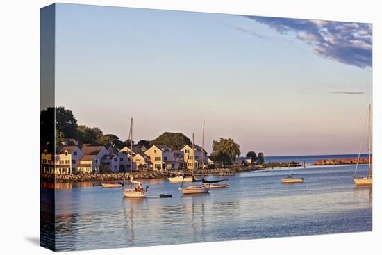 Picturesque View of the Harbor on Mackinac Island, Michigan, USA-Joe Restuccia III-Premier Image Canvas