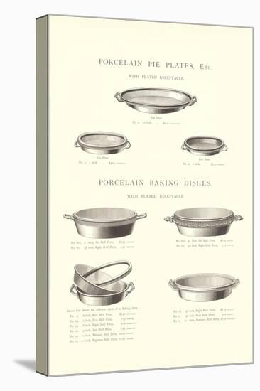 Pie Plates and Baking Dishes-null-Stretched Canvas