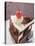 Piece of Black Forest Gateau with Cherry-null-Premier Image Canvas