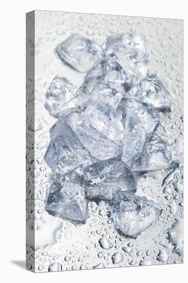 Pieces of Crushed Ice Cubes-Kröger and Gross-Premier Image Canvas