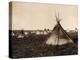 Piegan Indian Tipis, c. 1900-Science Source-Premier Image Canvas