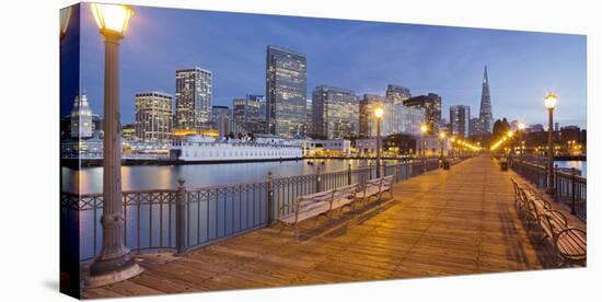 Pier 7, Transamerica Pyramid, Financial District, San Francisco, California, Usa-Rainer Mirau-Premier Image Canvas