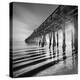 Pier and Shadows-Moises Levy-Stretched Canvas