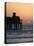 Pier at Madinat Jumeirah Hotel at Sunset, Dubai, United Arab Emirates, Middle East-Amanda Hall-Premier Image Canvas