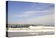 Pier at Nags Head-Martina Bleichner-Stretched Canvas